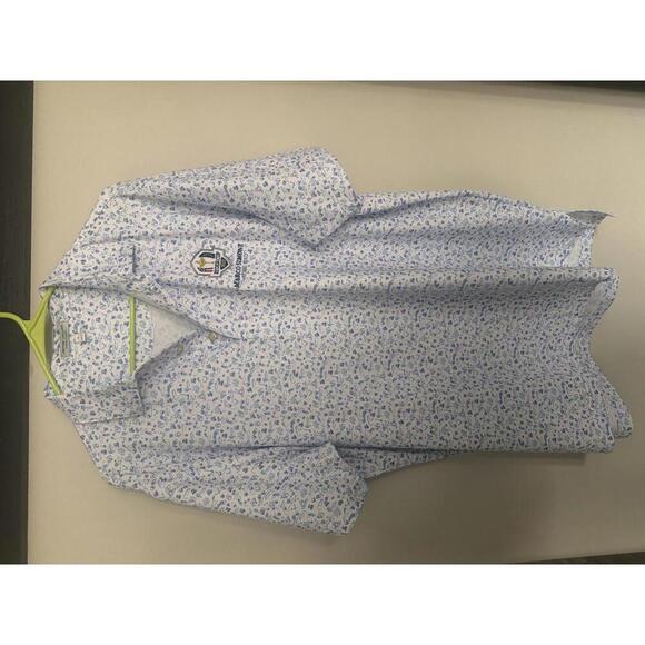 Peter Millar Other - Peter Millar Ryder Cup 2023 Marco Simone Rome Italy Polo Shirt Large